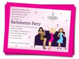 Invitation to A Bachelorette Party Wording Printable Bachelorette Party Invitations Girls by