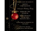 Invitation to A Company Christmas Party Elegant Corporate Holiday Party Invitations Zazzle Com