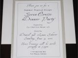 Invitation to A Dinner Party Wording Birthday Dinner Party Invitation Wording Cimvitation