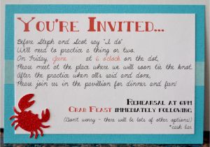 Invitation to A Dinner Party Wording Cute Rehearsal Dinner Invitation Wording Cimvitation