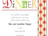 Invitation to A Dinner Party Wording Informal Dinner Party Invitation Wording Cimvitation
