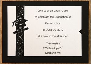 Invitation to A Graduation Party Graduation Party Invitations Party Ideas