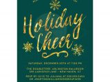 Invitation to Company Holiday Party Corporate Holiday Party Invitations Golden Holiday Cheer