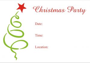 Invitation to the Christmas Party Free Printable Christmas Party Invitations Templates