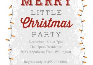 Invitation to the Christmas Party Free Printable Holiday Party Invitation Templates