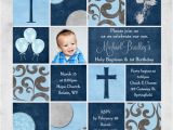 Invitation Wording for 1st Birthday and Baptism First Birthday and Baptism Invitations