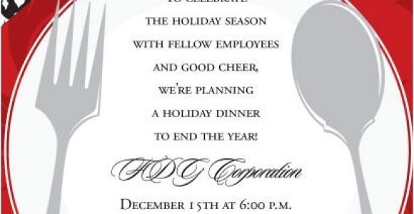 Invitation Wording for Christmas Dinner Party Christmas Dinner Invitation Wording Cimvitation
