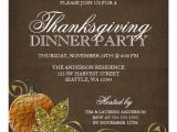 Invitation Wording for Thanksgiving Party Thanksgiving Dinner Party Invitations Zazzle