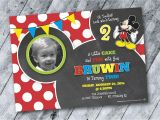 Invitations for 2 Year Old Party Mickey Mouse Birthday Invitation Design 2 Year Old Boy
