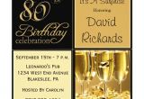 Invitations for 80th Birthday Surprise Party Surprise 80th Birthday Party Invitations
