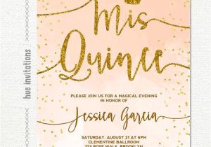 Invitations for A Quinceanera Best 25 Sweet 15 Invitations Ideas On Pinterest