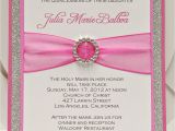 Invitations for A Quinceanera Bright Pink Quinceanera Sweet Sixteen Invitation by