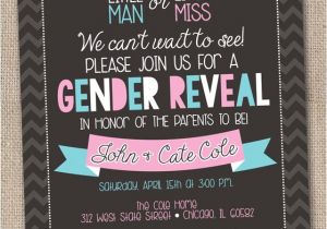 Invitations for Gender Reveal Party Ink Obsession Designs Gender Reveal Party Printable