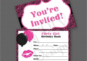 Invitations for Teenage Girl Birthday Party Birthday Invitation Blank Invitation Cards Superb