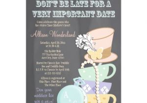 Invitations to A Mad Hatter Tea Party 700 Mad Hatter Tea Party Invitations Mad Hatter Tea
