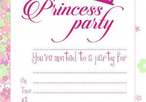 Invite A Princess to Your Party Princess Party Birthday Party Invites with Envelopes Pack