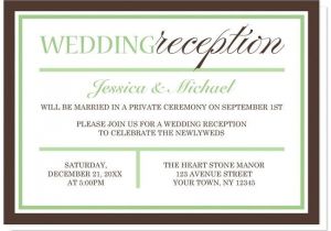 Invite for Wedding Reception Wording Wedding Invitation Elegant Wedding Reception Invitation