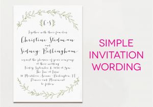 Invite for Wedding Wordings 15 Wedding Invitation Wording Samples From Traditional to Fun