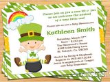 Irish Baby Shower Invitations St Patricks Day Irish Baby Shower Invitation by eventfulcards
