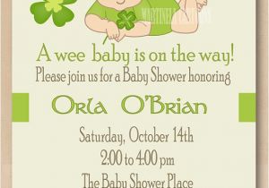 Irish Baby Shower Invitations Unavailable Listing On Etsy