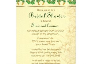 Irish Bridal Shower Invitations 227 Irish Bridal Shower Invitations Irish Bridal Shower
