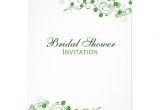 Irish Bridal Shower Invitations Clover Irish Bridal Shower Invitation 5" X 7" Invitation