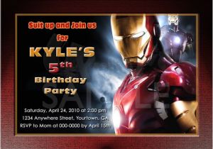 Iron Man Birthday Party Invitations Iron Man Invitations Australia Free Invitations Ideas