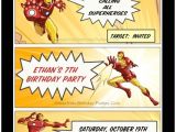 Iron Man Birthday Party Invitations Looking for Ideas for Kids Birthday Parties