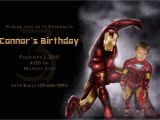 Iron Man Party Invites Iron Man Birthday Invitations Best Party Ideas