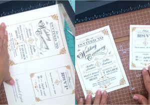 It Works Wrap Party Invitation Template Free Template Vintage Wedding Invitation with Art Deco Band