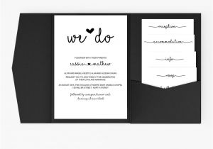 It Works Wrap Party Invitation Template Wedding Invitation Stationary Set Diy Editable Ms Word
