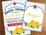 Italian themed Bridal Shower Invitations Italian themed Wedding Bridal or Baby Shower by