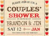 Jack and Jill Baby Shower Invitation Wording Bridal Shower Invitations Couples Wedding Shower