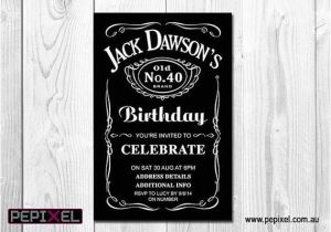 Jack Daniels Wedding Invitation Template Birthday Invitation Jack Daniels Invitation Mens