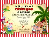 Jake and the Neverland Pirates Party Invitations Jake and the Neverland Pirates Birthday Invitation