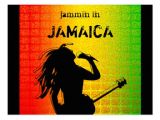 Jamaican Party Invitation Template Jammin In Jamaica Reggae Rasta Postcard Zazzle