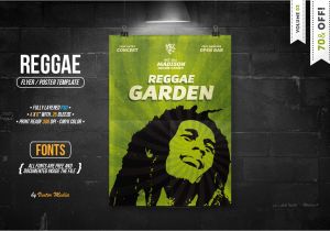 Jamaican Party Invitation Template Reggae Flyer 03 70 Off Flyer Templates On
