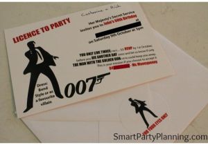 James Bond Party Invitations How to Host the Ultimate James Bond theme Party
