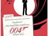 James Bond Party Invitations James Bond Party Invitation