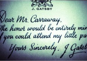 Jay Gatsby Party Invitation Gatsby Quotes Designs Quotesgram