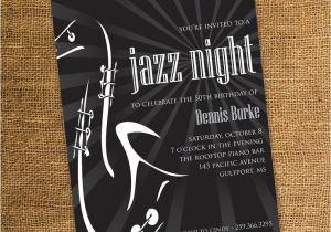 Jazz Party Invitations 40 Best Images About Jazz Party Ideas On Pinterest Jazz