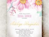 Joann Fabrics Wedding Invitations Floral themed Bridal Shower Brunch Bridal Shower