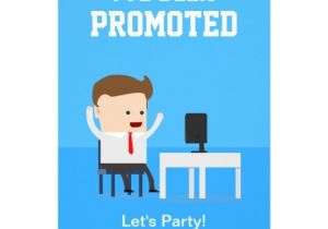 Job Promotion Party Invitation Job Promotion Announcement Party Invitation Zazzle Com