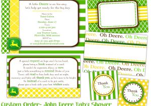 John Deere Baby Shower Invites Free Printable John Deere Baby Shower Invitations