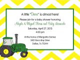 John Deere Baby Shower Invites John Deere Baby Shower Invitation