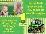 John Deere Party Invites John Deere 1st Birthday Invitations Dolanpedia