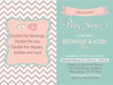 Joint Baby Shower Invites Couples Baby Shower Invitation Joint Shower by Sldesignteam
