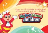 Jollibee Party Invitation Template 2017 Jollibee Party Packages
