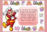 Jollibee Party Invitation Template Birthday Invitation Jollibee Invitation Templates Free
