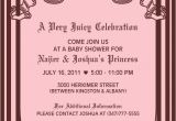 Juicy Couture Baby Shower Invitations Couture Invitations Template